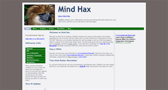 Desktop Screenshot of mindhax.zedekus.com