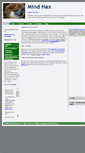 Mobile Screenshot of mindhax.zedekus.com